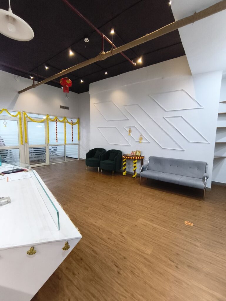 Reception & Waiting Area of Digi Emporia